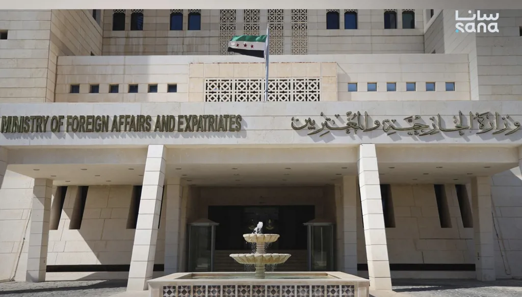 الخارجية السورية تندّد بالاعتداء الإسرائيلي وتدعو مجلس الأمن للتدخّل