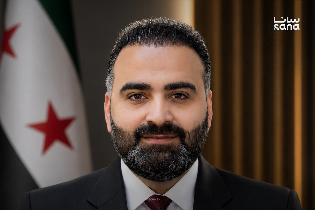 وزير الإعلام السوري المعيَّن خالد فواز زعرور (سانا)