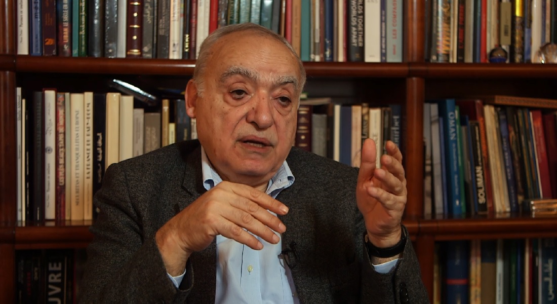 وزير الثقافة غسان سلامة. (إكس)