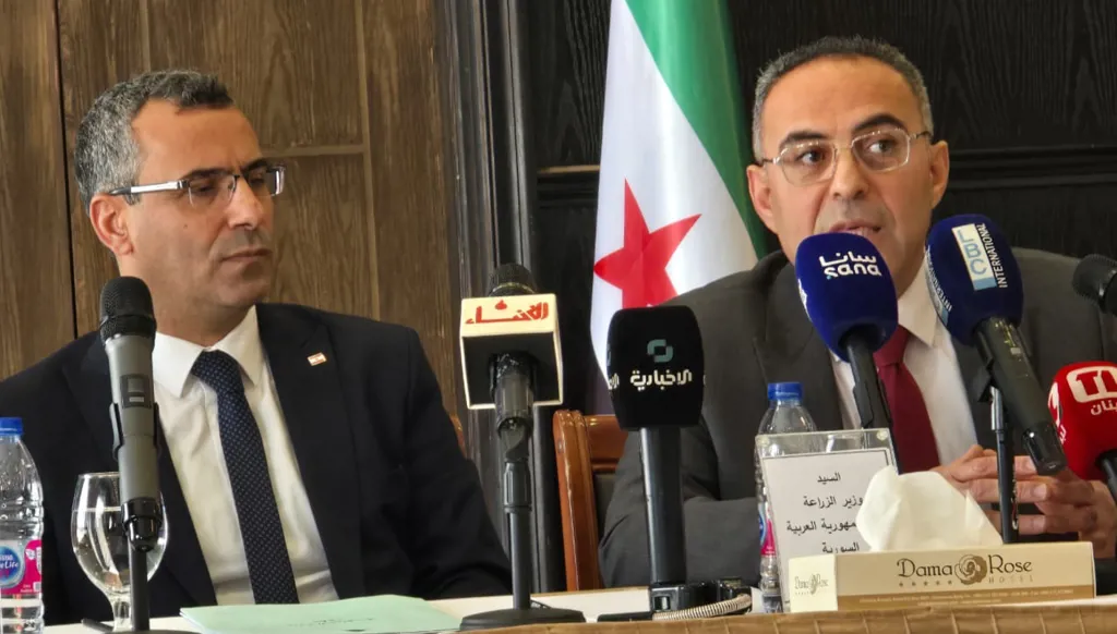 وزير الزراعة اللبناني في سوريا: لا خيار إلا التّعاون الكامل على كل المستويات