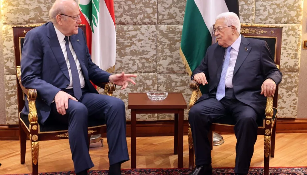رئيس الحكومة اللبنانية التقى محمود عباس وسفراء في روما: معنويات جيشنا عالية جداً