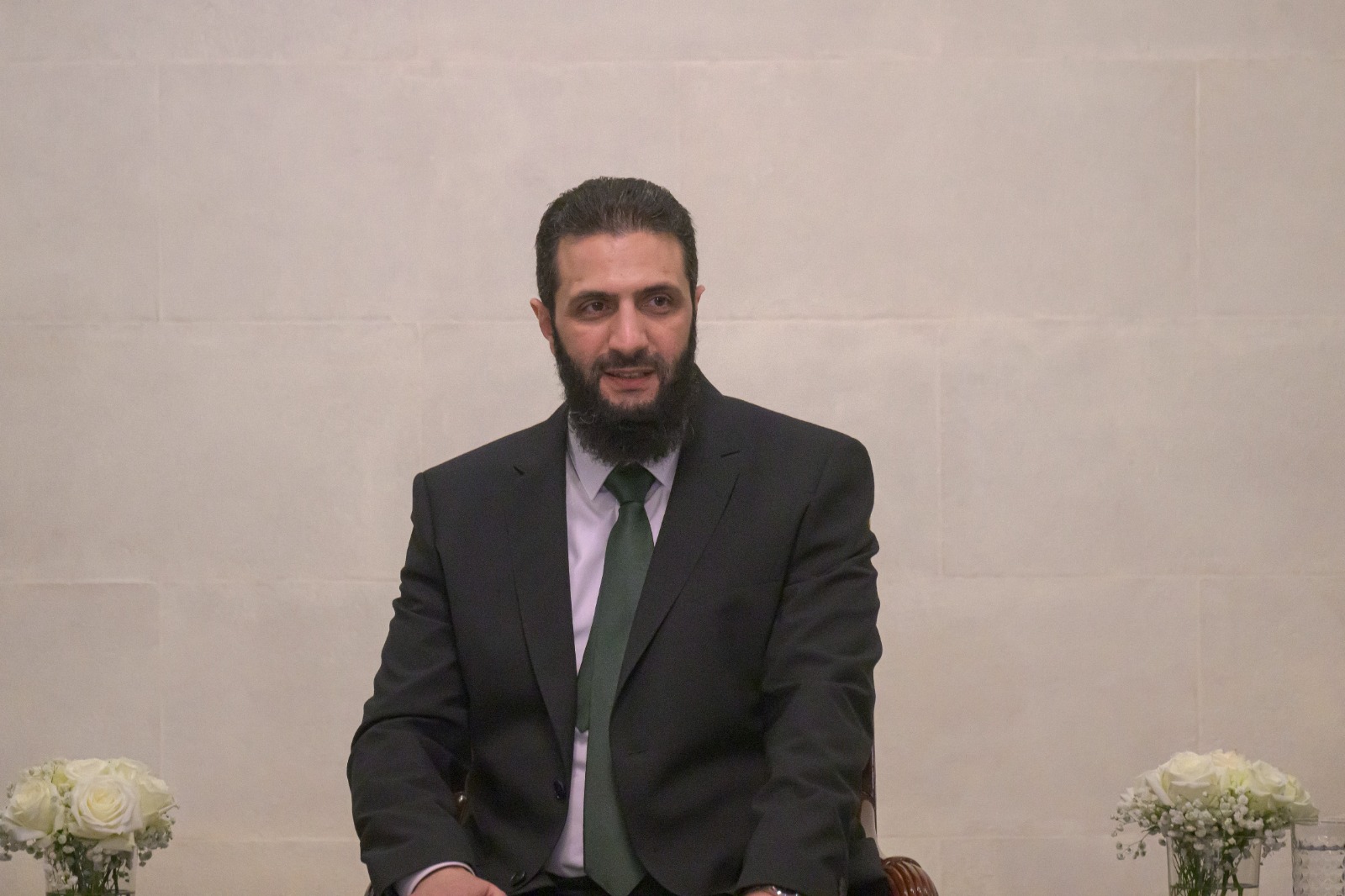 الرئيس السوري أحمد الشرع (نبيل إسماعيل)