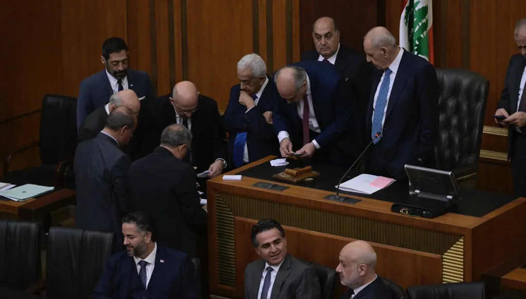 مجلس النواب اللبناني يفشل بانتخاب رئيس في الدورة الأولى: 71 صوتاً لجوزف عون ورفع الجلسة ساعتَين لـ"التشاور"