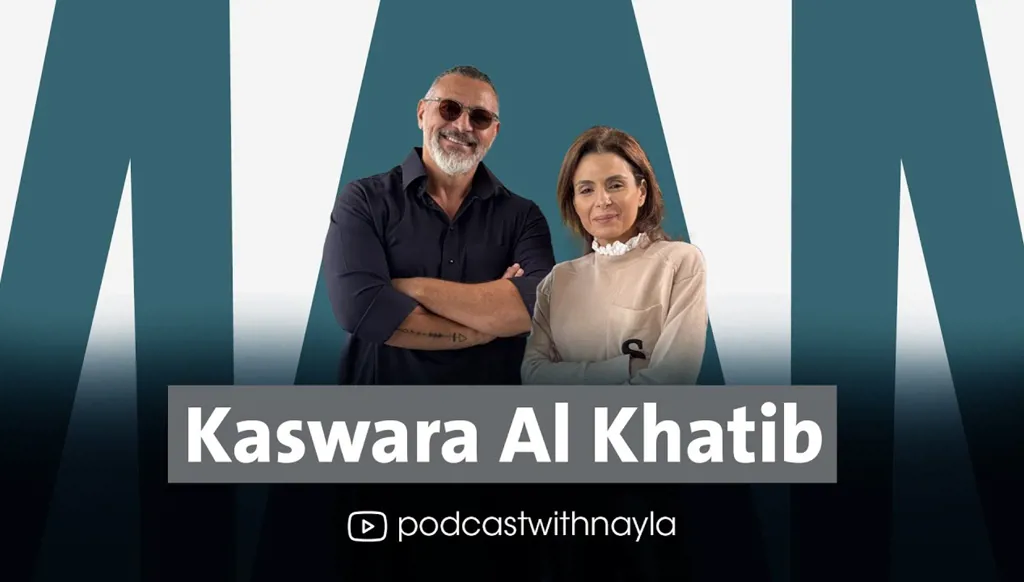 قسورة الخطيب في "بودكاست مع نايلة": الحياة رحلة وليست وجهة (فيديو)