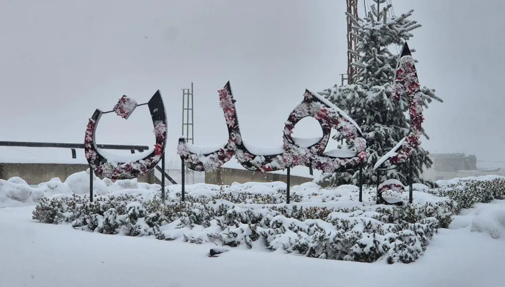 بالصور والفيديو- الثلوج تُغطّي المناطق الشمالية وعكار... متى ينحسر المنخفض الجوي عن لبنان؟