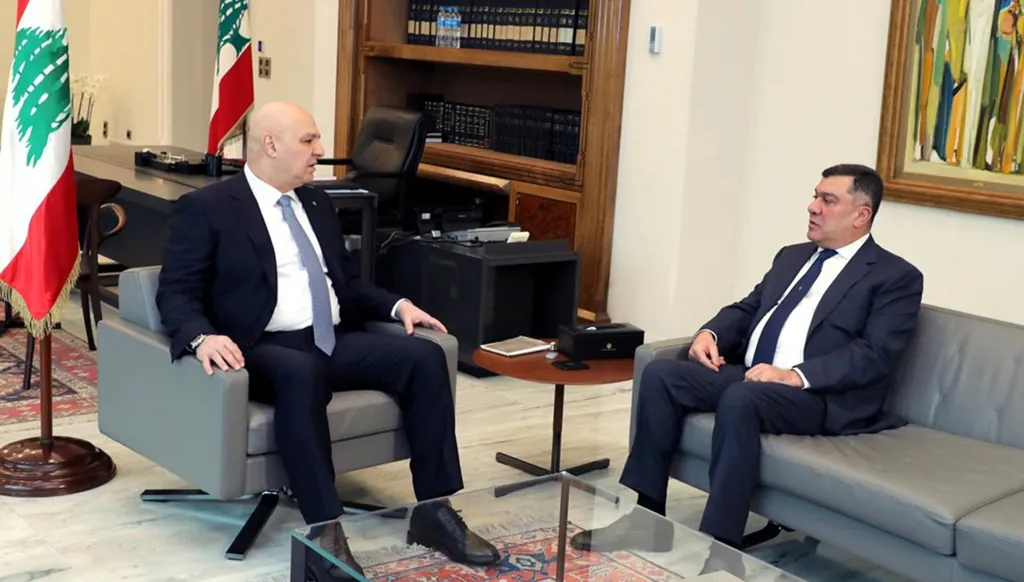 عون يستقبل رئيس مجلس إدارة شركة طيران الشرق الأوسط