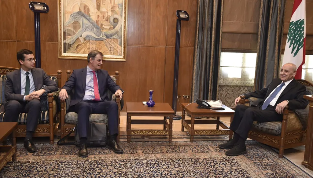 لقاءات بري في عين التينة.