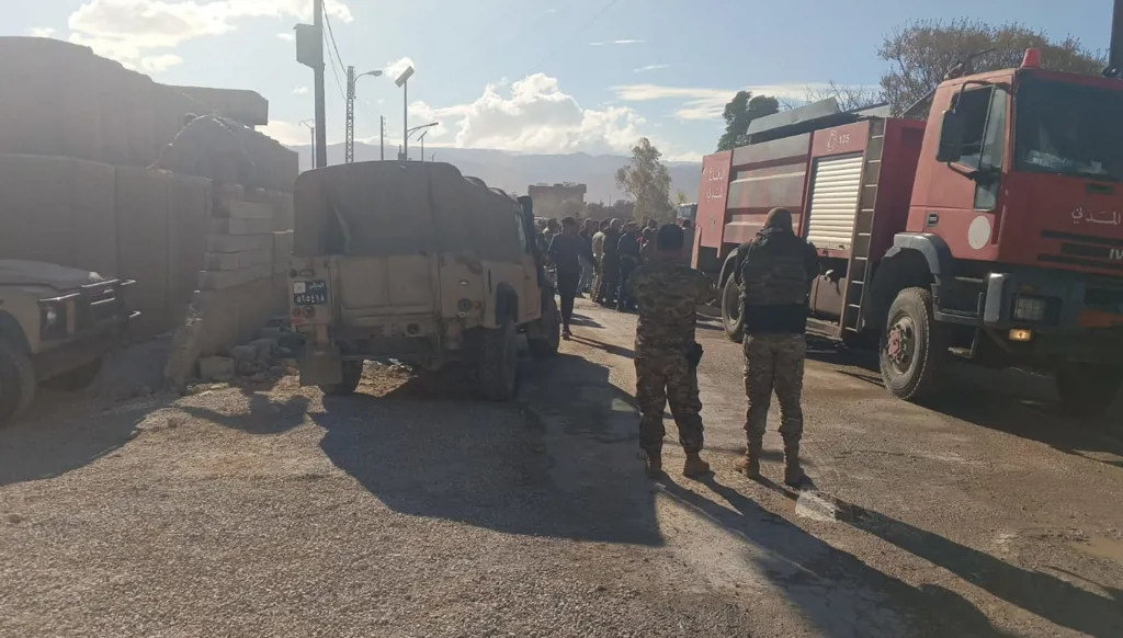 بالصور والفيديو- "النهار" ترصد دخول الجيش اللبناني والأهالي إلى منطقة حوش السيد علي الحدودية مع سوريا