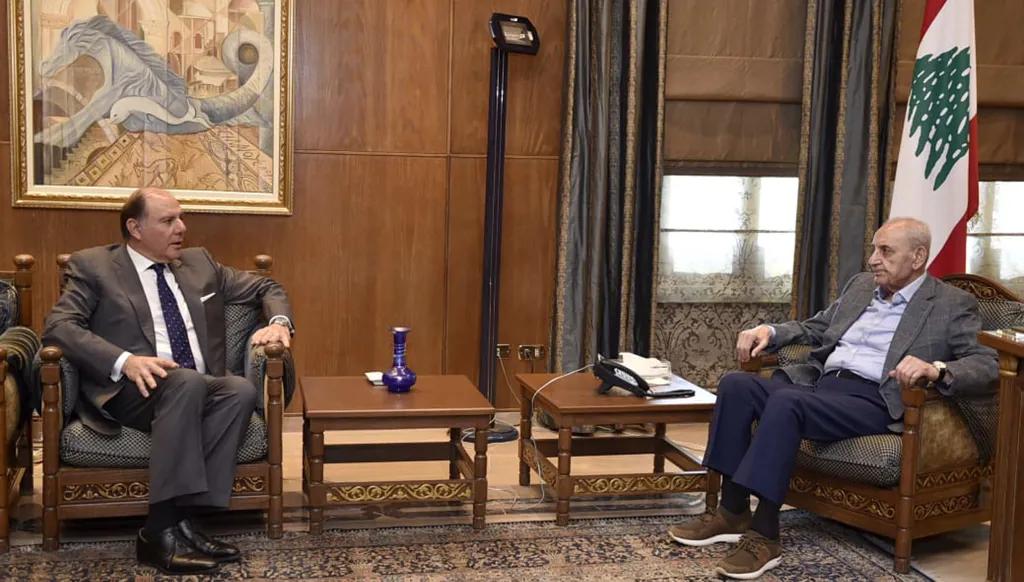 بري يستقبل حاكم مصرف لبنان الجديد