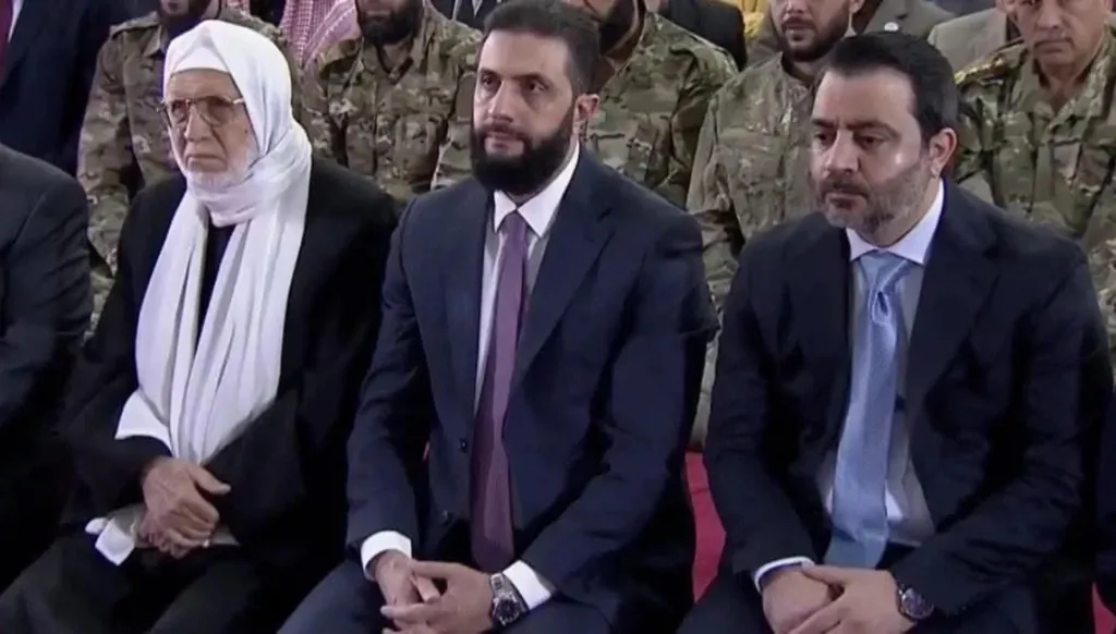 الشرع في اليوم الأول للعيد