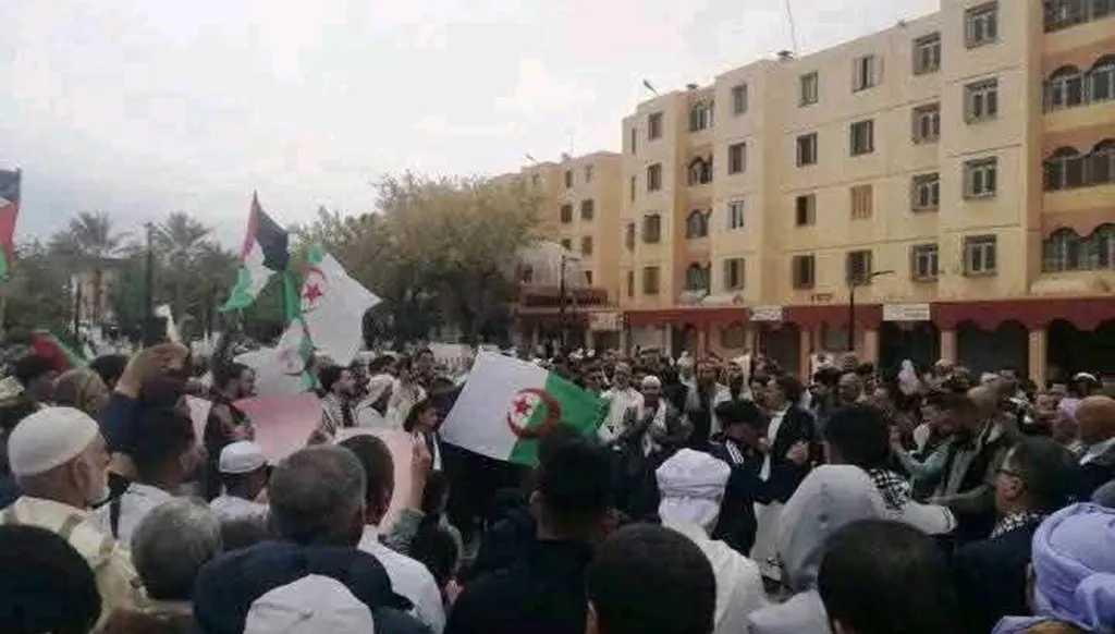 تظاهرات في الجزائر تنديداً بالعدوان على غزة ومطالبات بطرد السفارة الأميركية (فيديو)