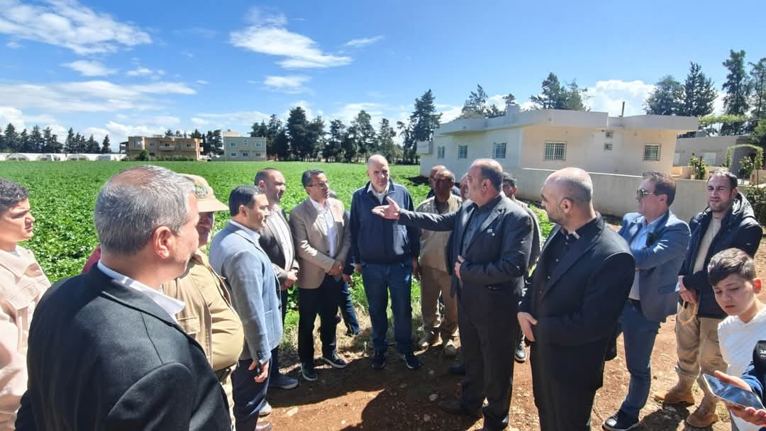 من جولة وزير الزراعة. (ميشال حلاق)