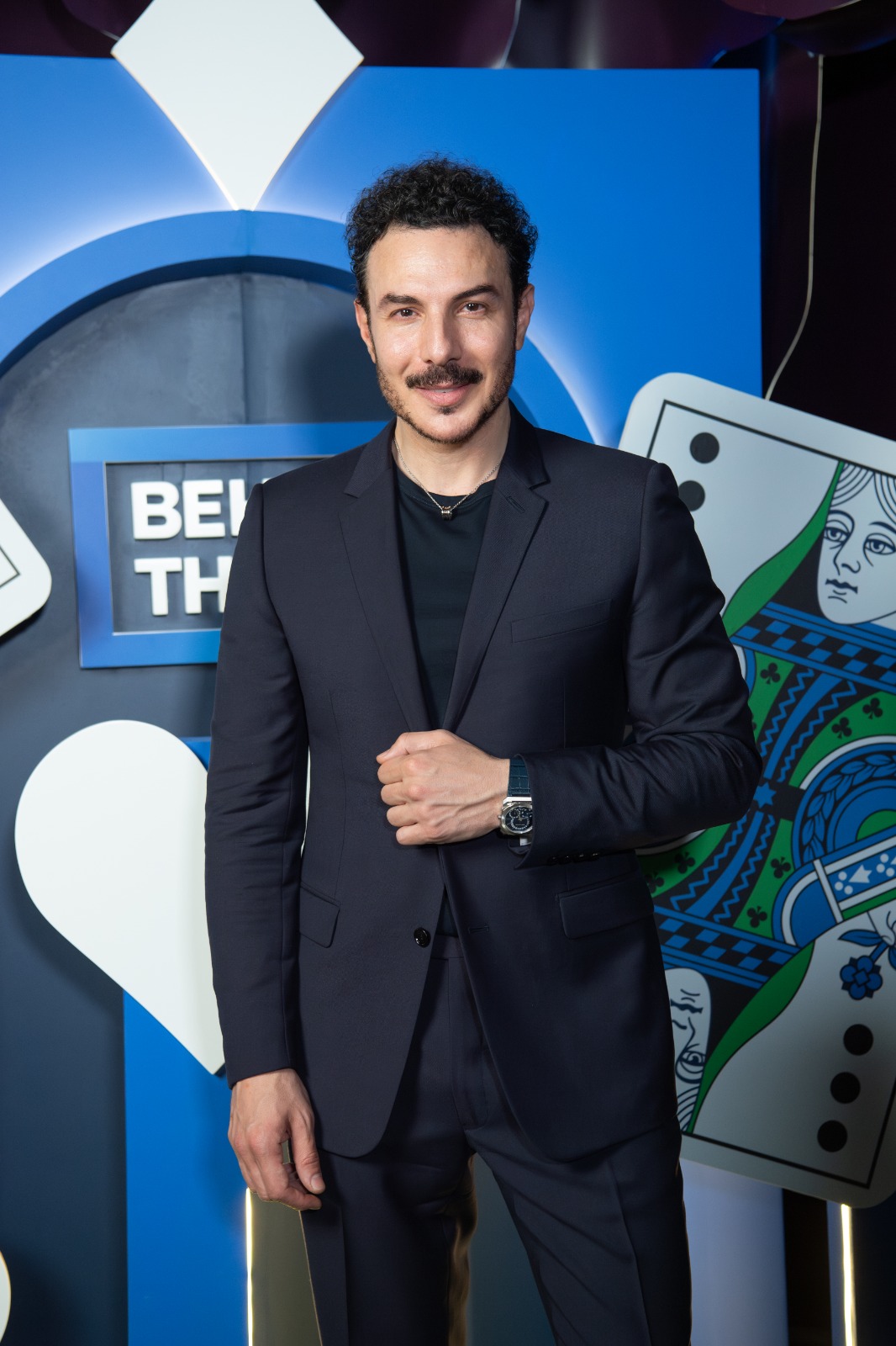 باسل خياط من حفل إطلاق المسلسل الجديد آسر (MBC)