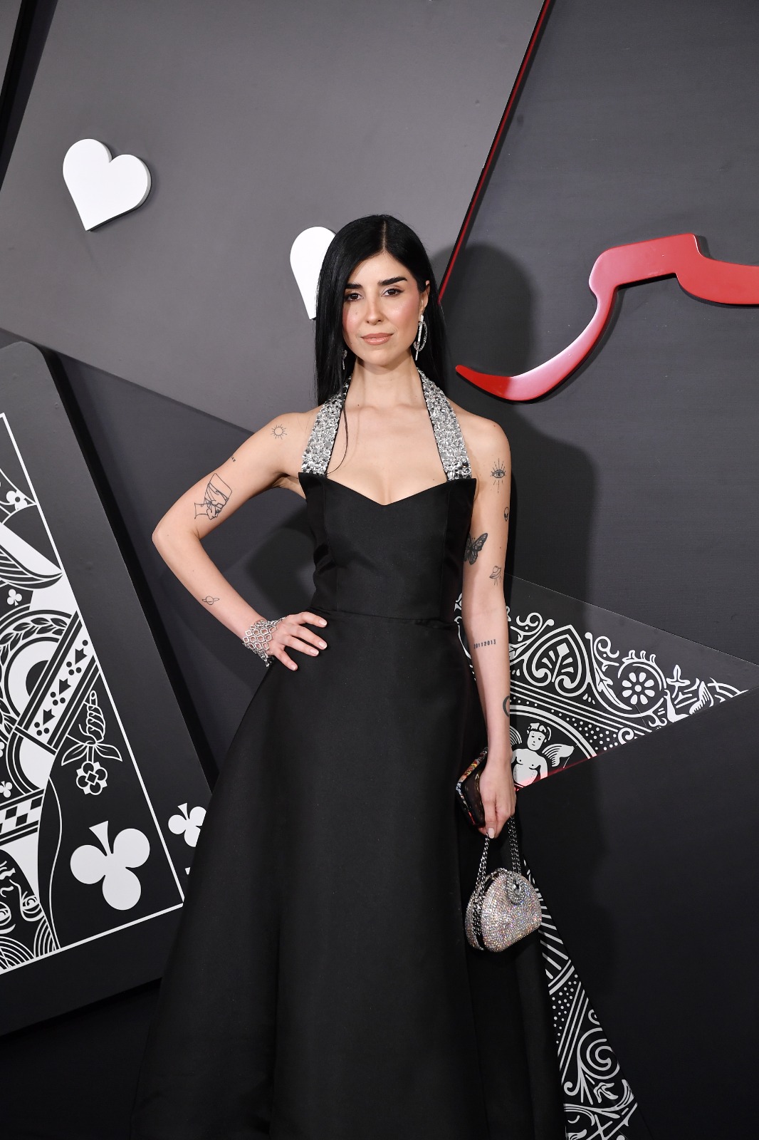 زينة مكي من حفل إطلاق المسلسل الجديد آسر (MBC)