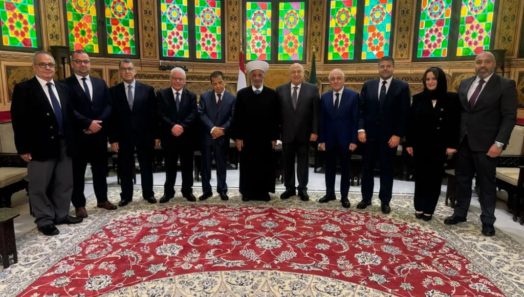 المفتي دريان التقى رؤساء اتحاد جمعيات العائلات البيروتية