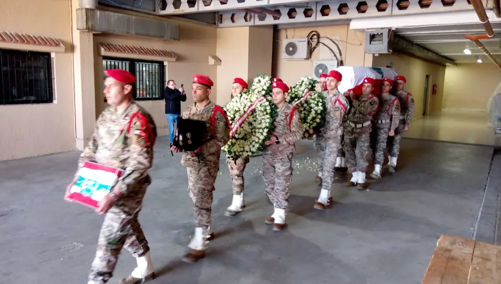 بالصور والفيديو - الجيش شيّع المعاون أول الشهيد فادي الجاسم في القبيات