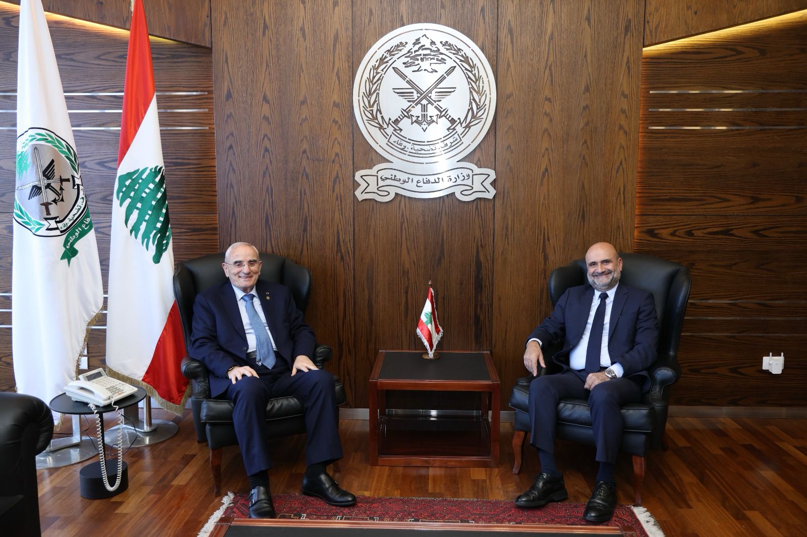 أبي رميا ومنسى. (المكتب الإعلامي)