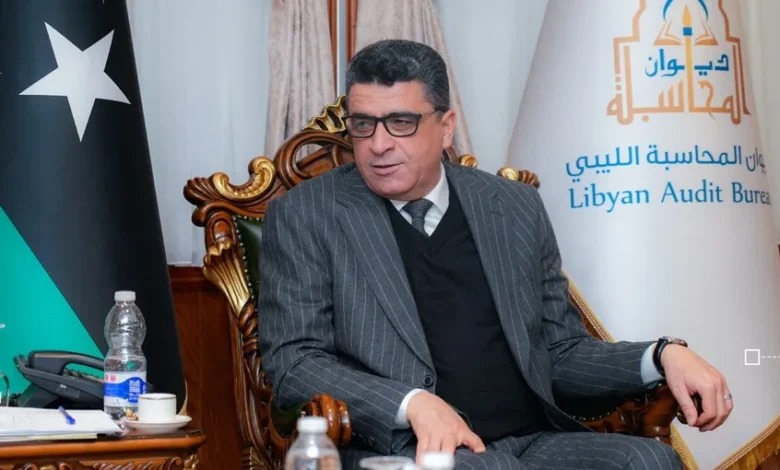 رئيس ديوان المحاسبة الليبي خالد شكشك.