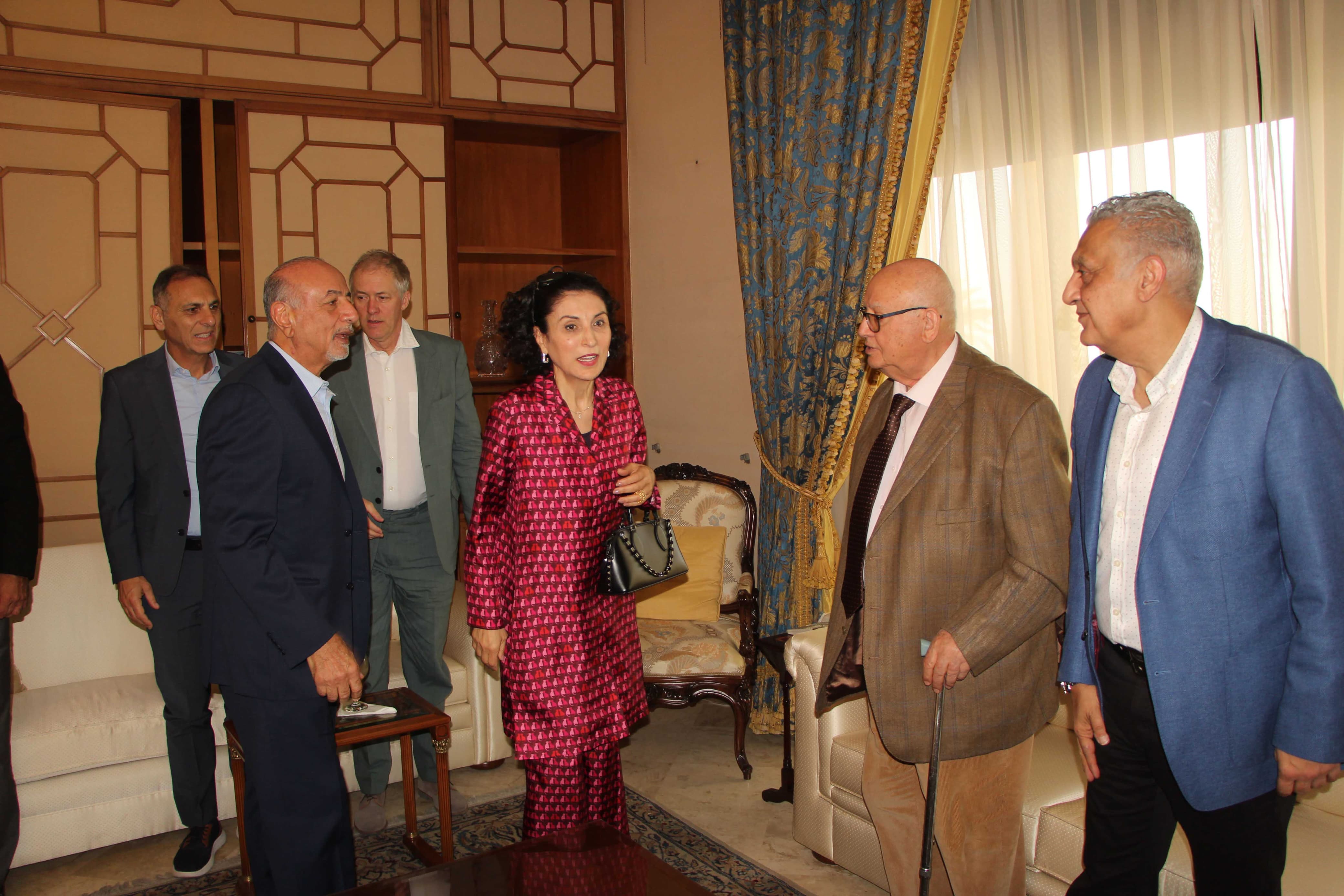 زيارة ديبلوماسية لمدينة صيدا