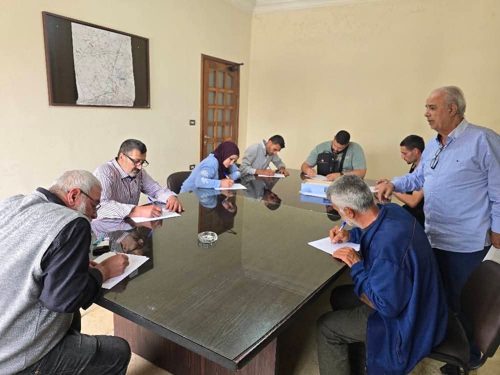 التحضيرات للانتخابات. (مراسل النهار - ميشال حلاق)