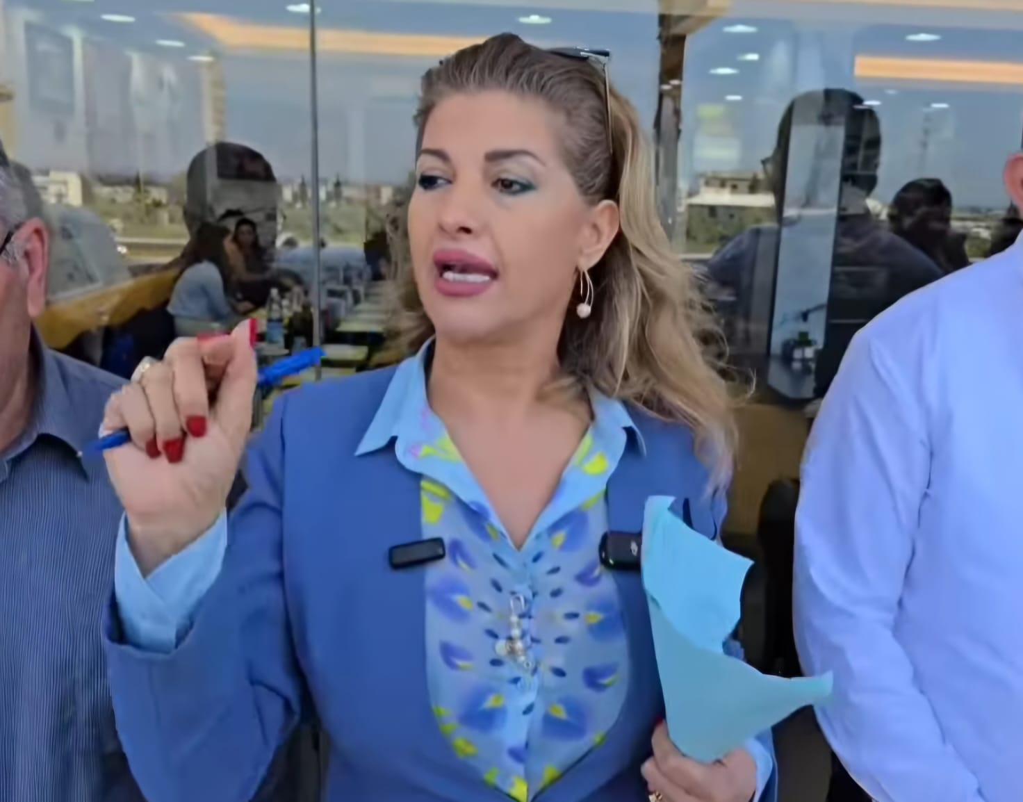 المحامية نضال سكاف.