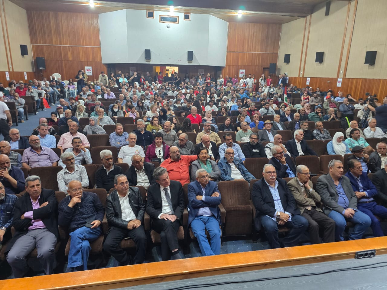 حفل عيد العمال في صيدا.