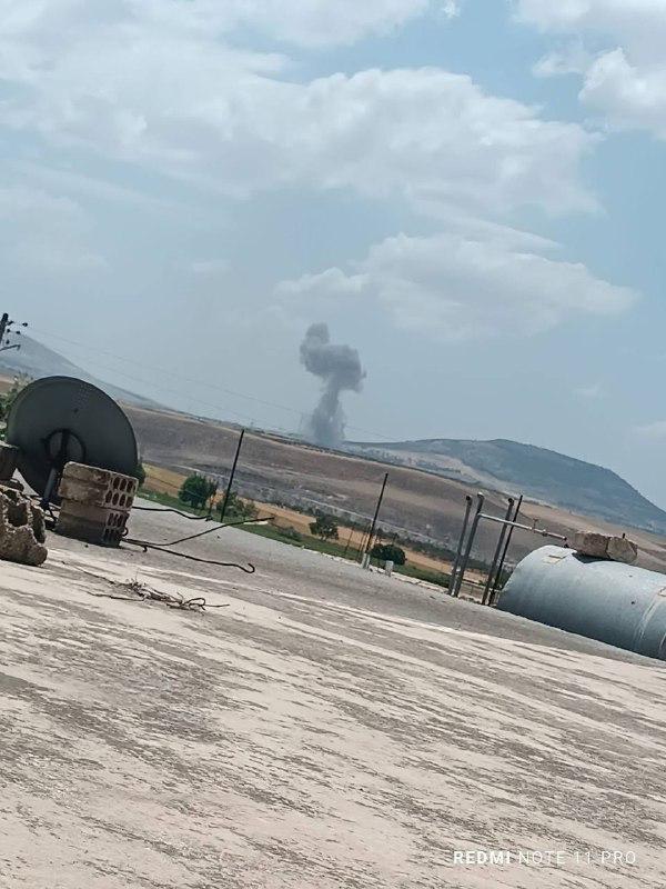 الهجوم الإسرائيلي على حماة.