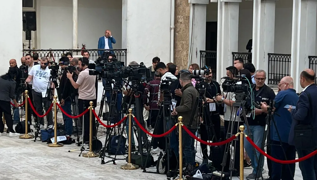 مرقص تفقد الإعلاميين في الداخلية: نطمح إلى إقرار قانون ينصفهم ويحميهم