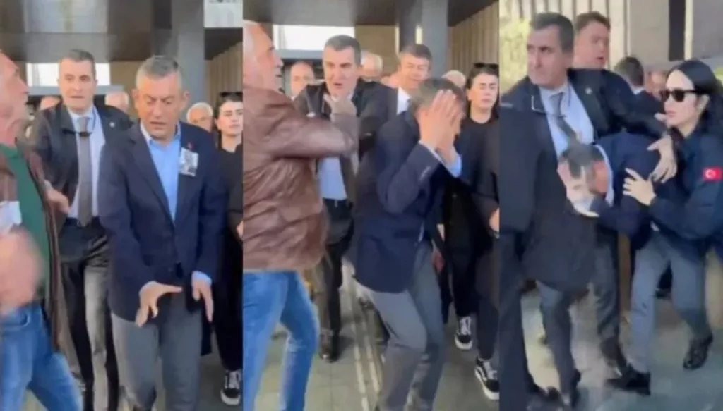 "أنا حفيد العثمانيين"... رجل يعتدي بالضرب على زعيم المعارضة التركية في إسطنبول (فيديو)