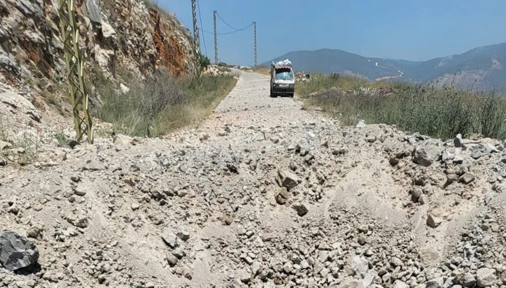 الجيش الإسرائيلي ينشر فيديو وإنفوغرافيك للموقع العسكري المُستهدف جنوب لبنان
