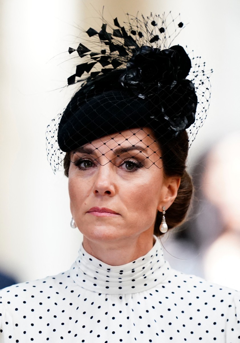 لوك كيت ميدلتون في الذكرى الثمانين ليوم النصر في وستمنستر أبي (أ.ف.ب)