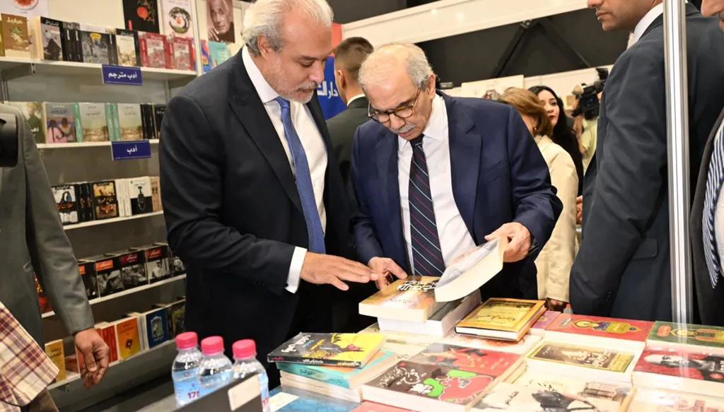 سلام في افتتاح معرض الكتاب في بيروت (حسام شبارو).