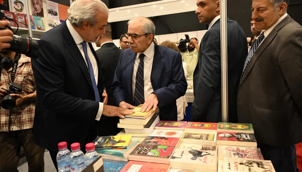 سلام في افتتاح معرض الكتاب في بيروت (حسام شبارو).