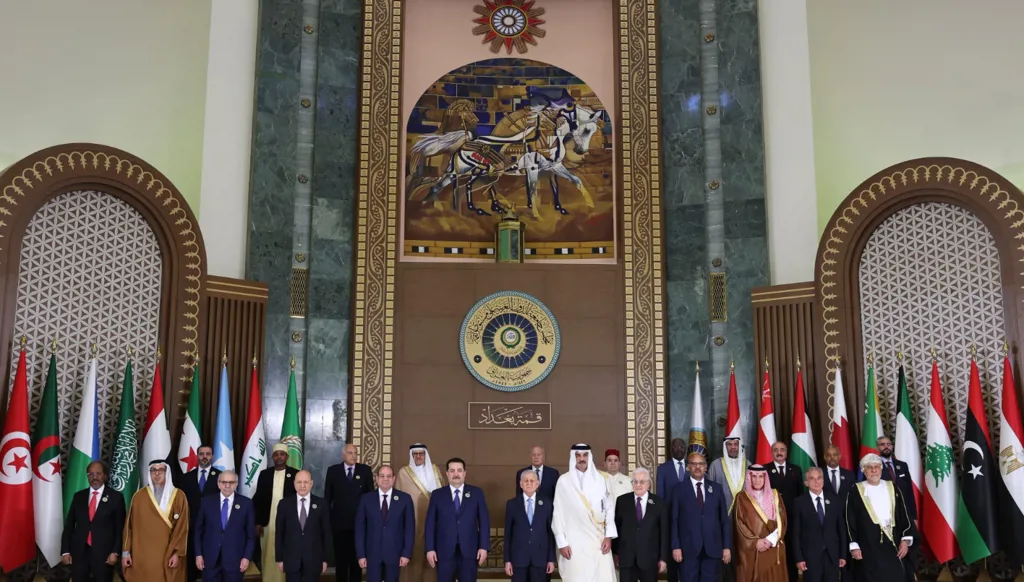 انتهاء أعمال الجلسة الافتتاحية للدورة الـ34 للقمة العربية في بغداد