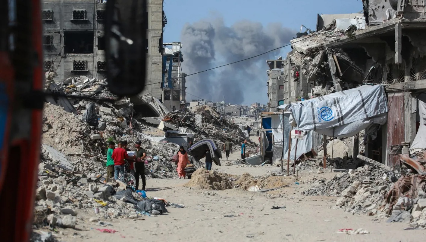 مشهد من قطاع غزة (أ ف ب)