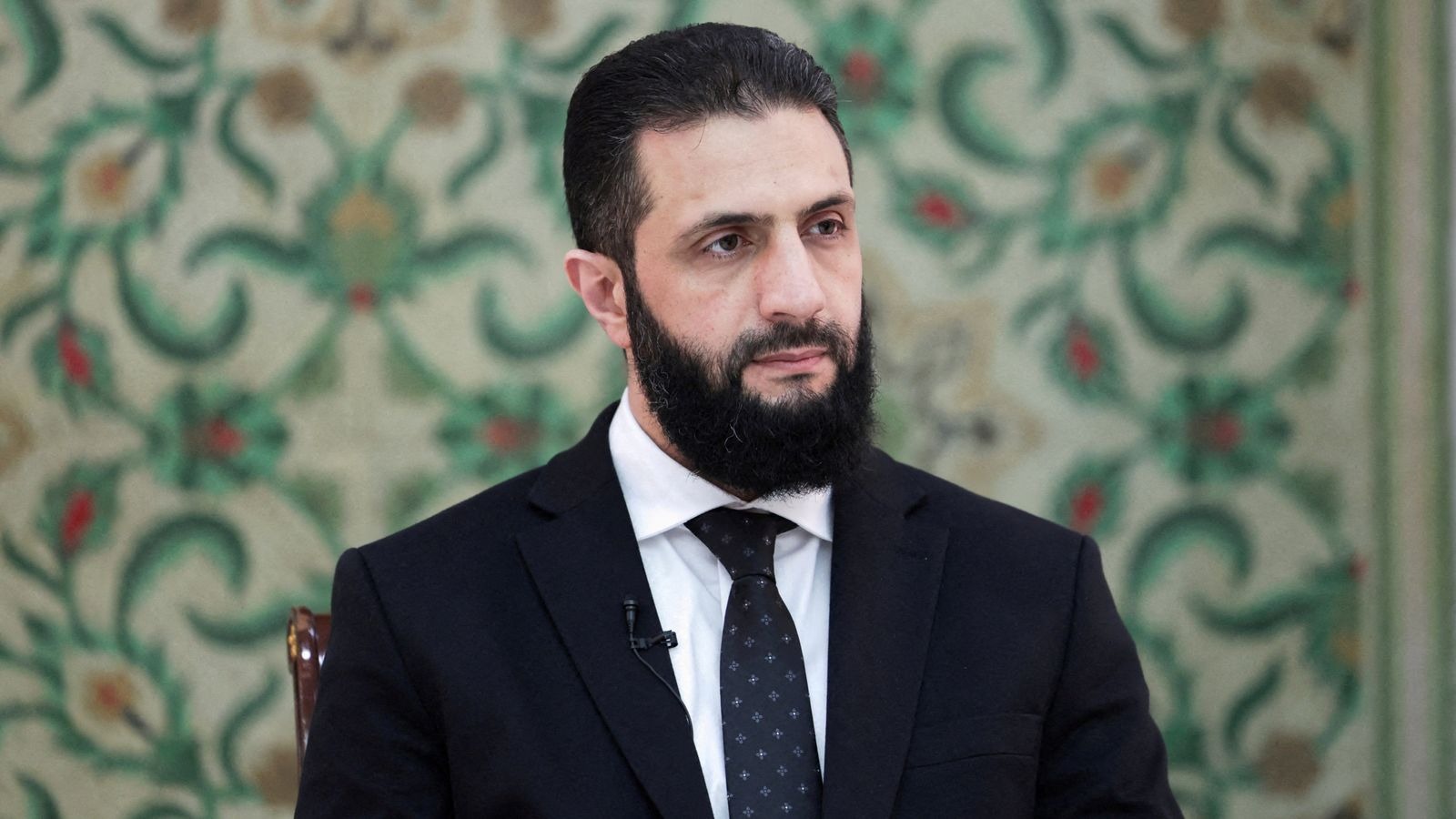 أحمد الشرع. (وكالات)