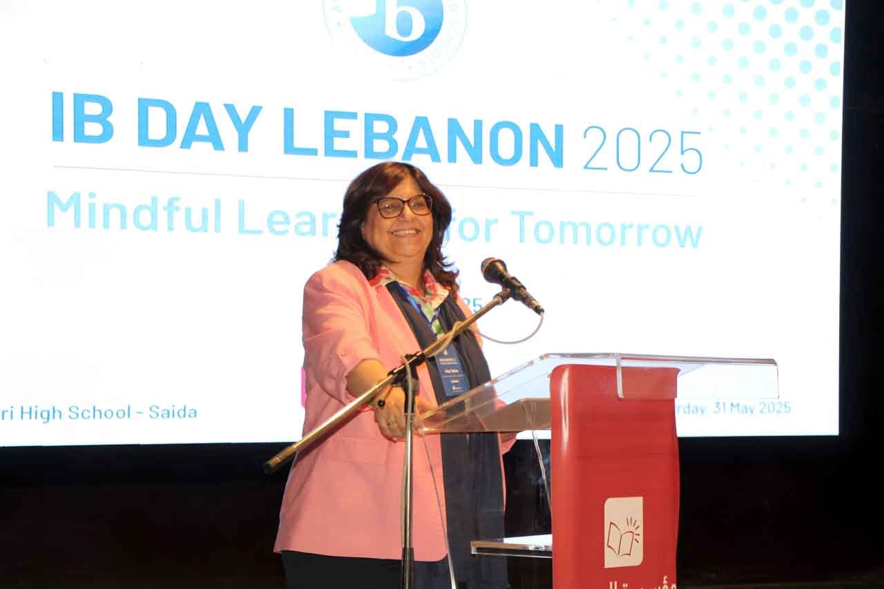 مديرة التطوير والاعتماد في منظمة البكالوريا الدولية ماري تادرس. 