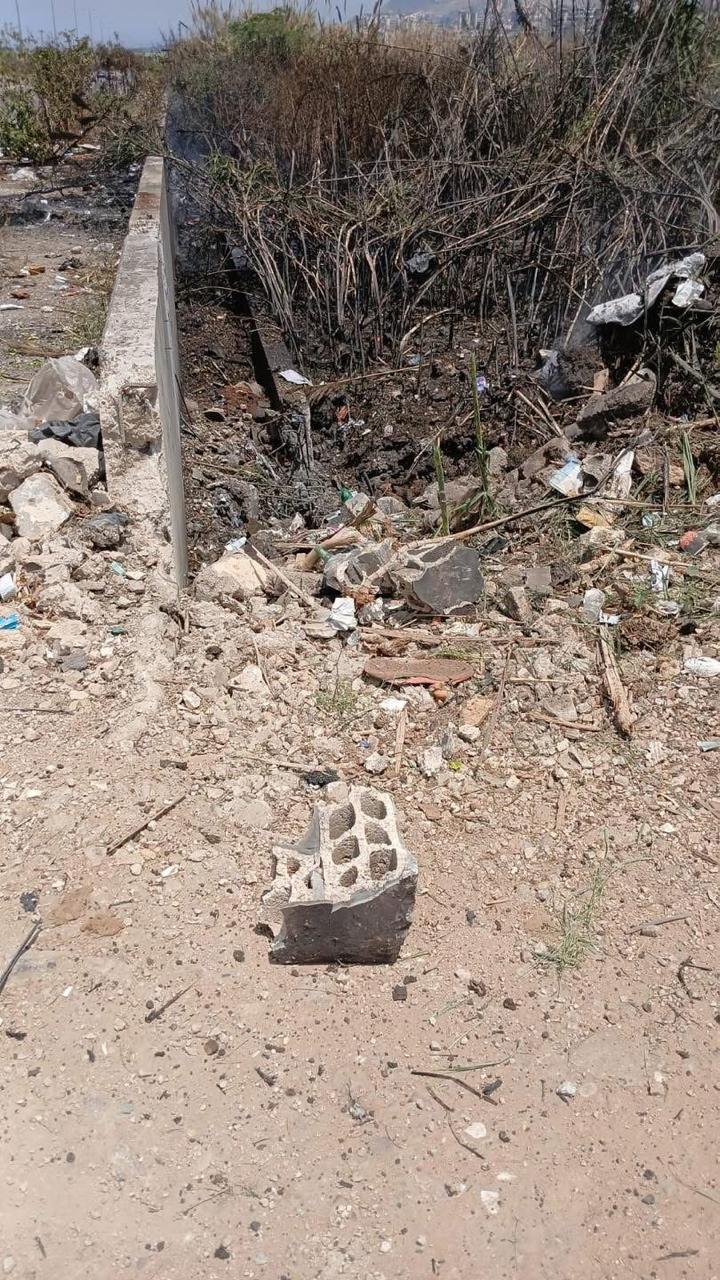 آثار الانفجار. (النهار)