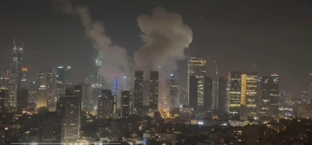 المشهد في تل أبيب. (إعلام عبري)