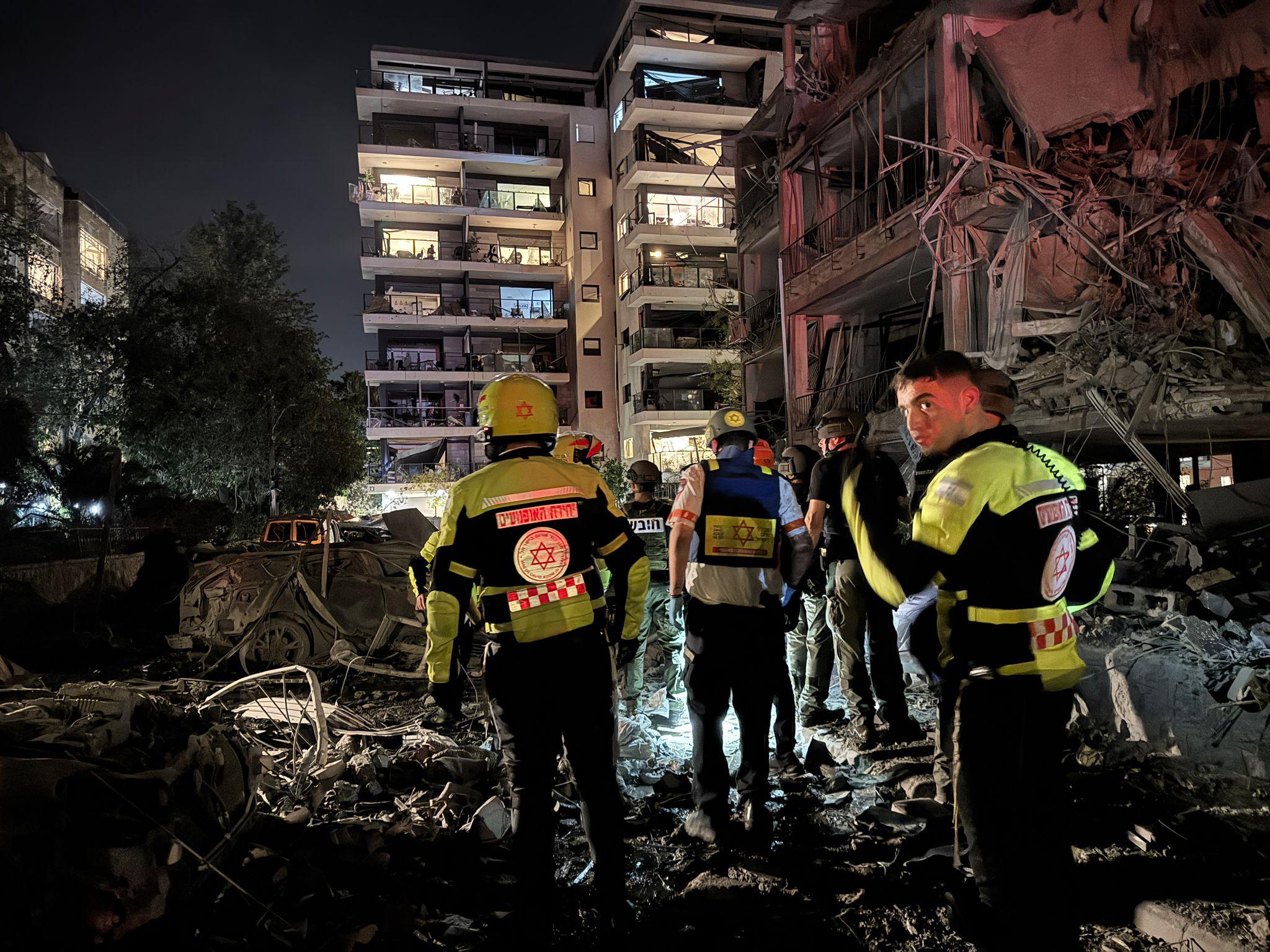 أضرار في إسرائيل. (إعلام عبري)