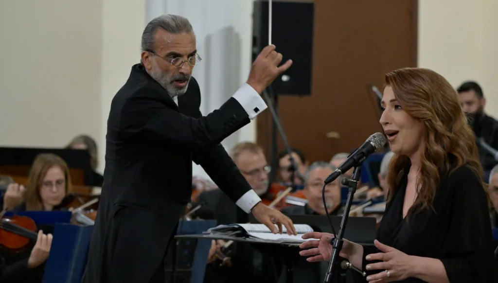 "من وحي النّغم" بقيادة أندريه الحاج مع الأوركسترا الوطنية اللبنانية للموسيقى الشرق-عربية