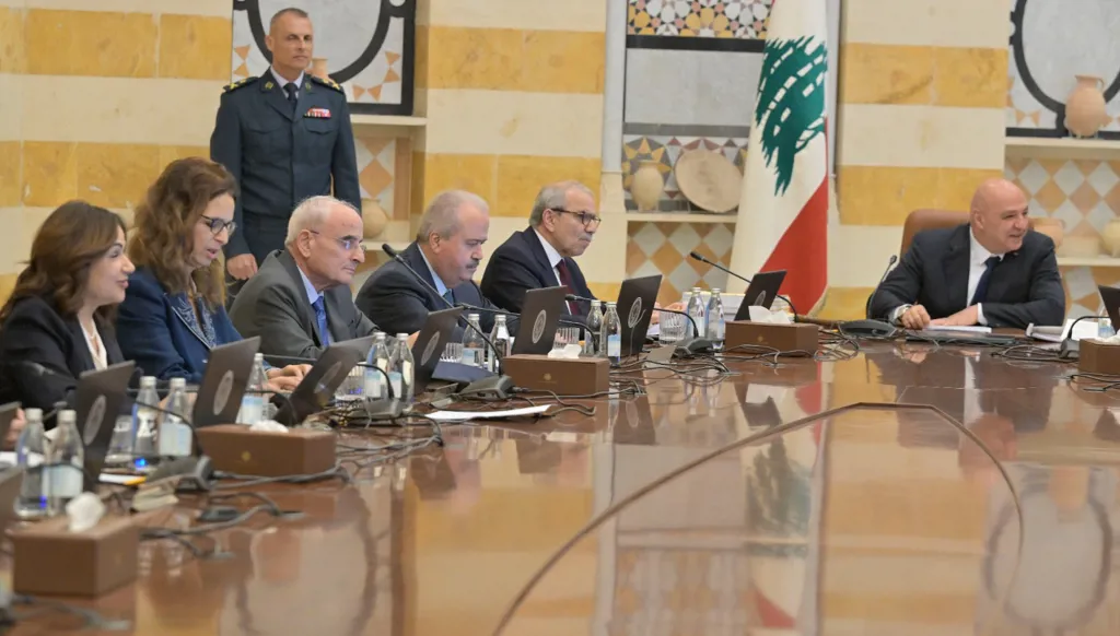 مجلس الوزراء برئاسة عون في قصر بعبدا (نبيل اسماعيل).