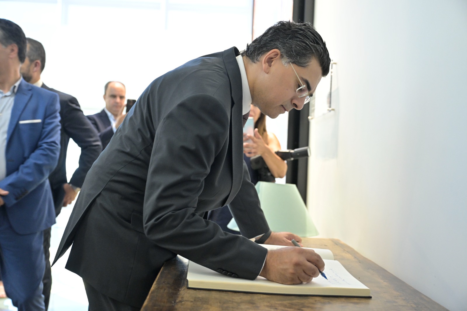  وزير الإعلام اللبناني بول مرقص (تصوير نبيل اسماعيل)