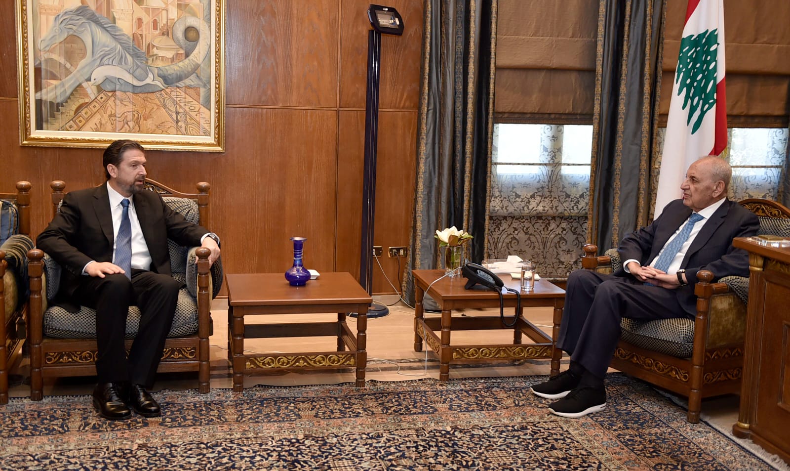 كرامي في عين التينة (مجلس النواب).