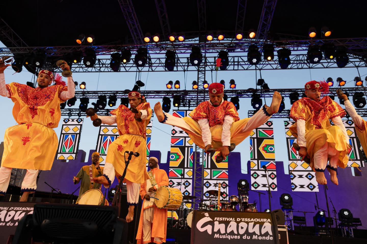 جانب من حفلات المهرجان في الدورة السابقة.