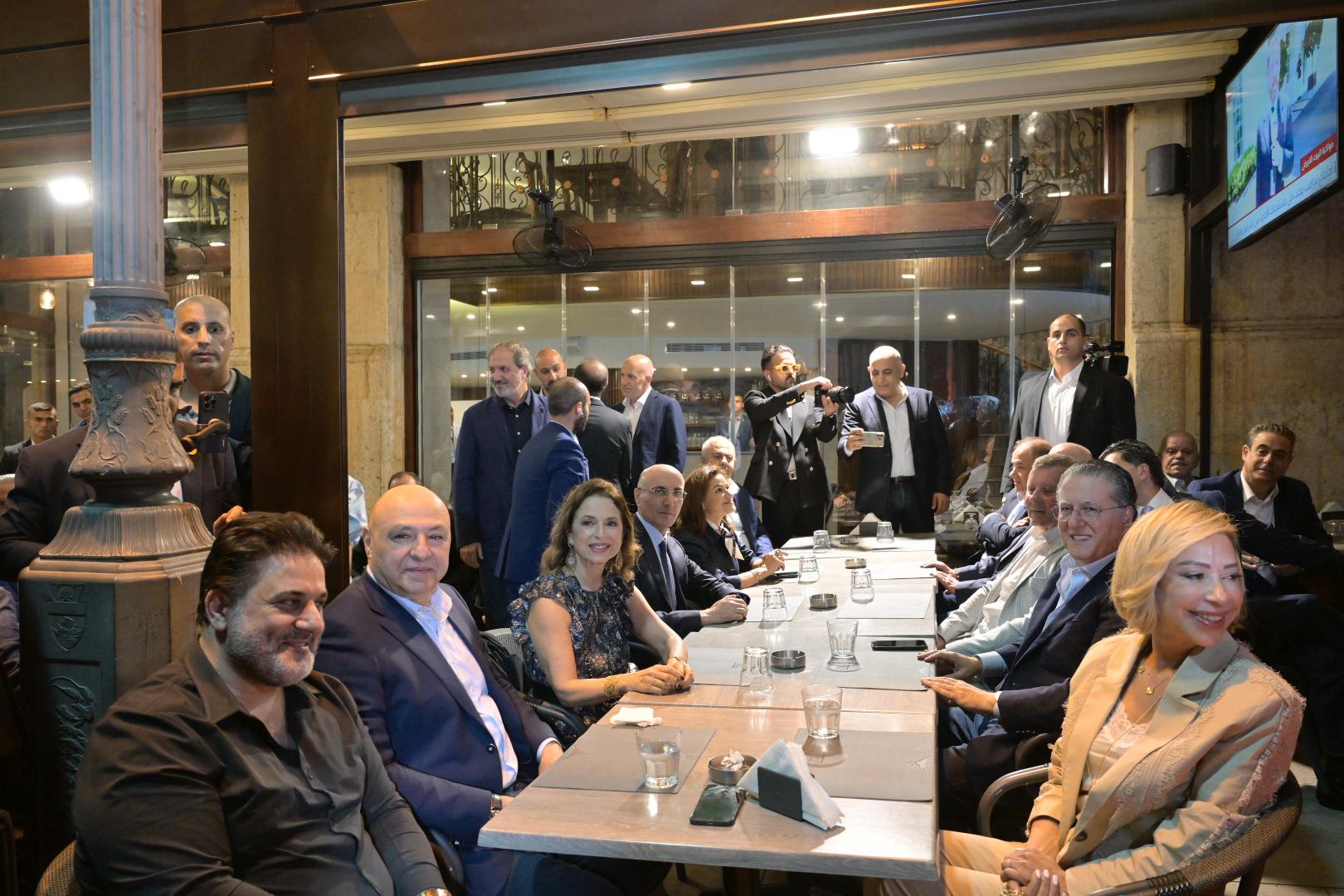 عون في وسط بيروت (نبيل اسماعيل)