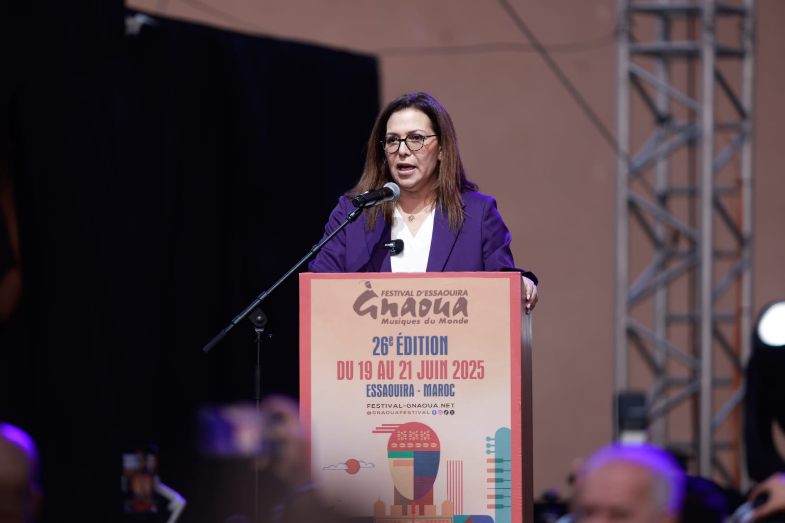 نايلة التازي منتجة المهرجان