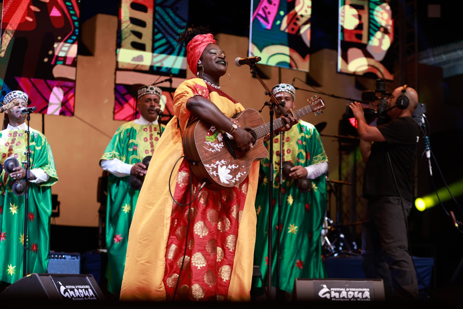 من حفل افتتاح مهرجان كناوة في الصويرة