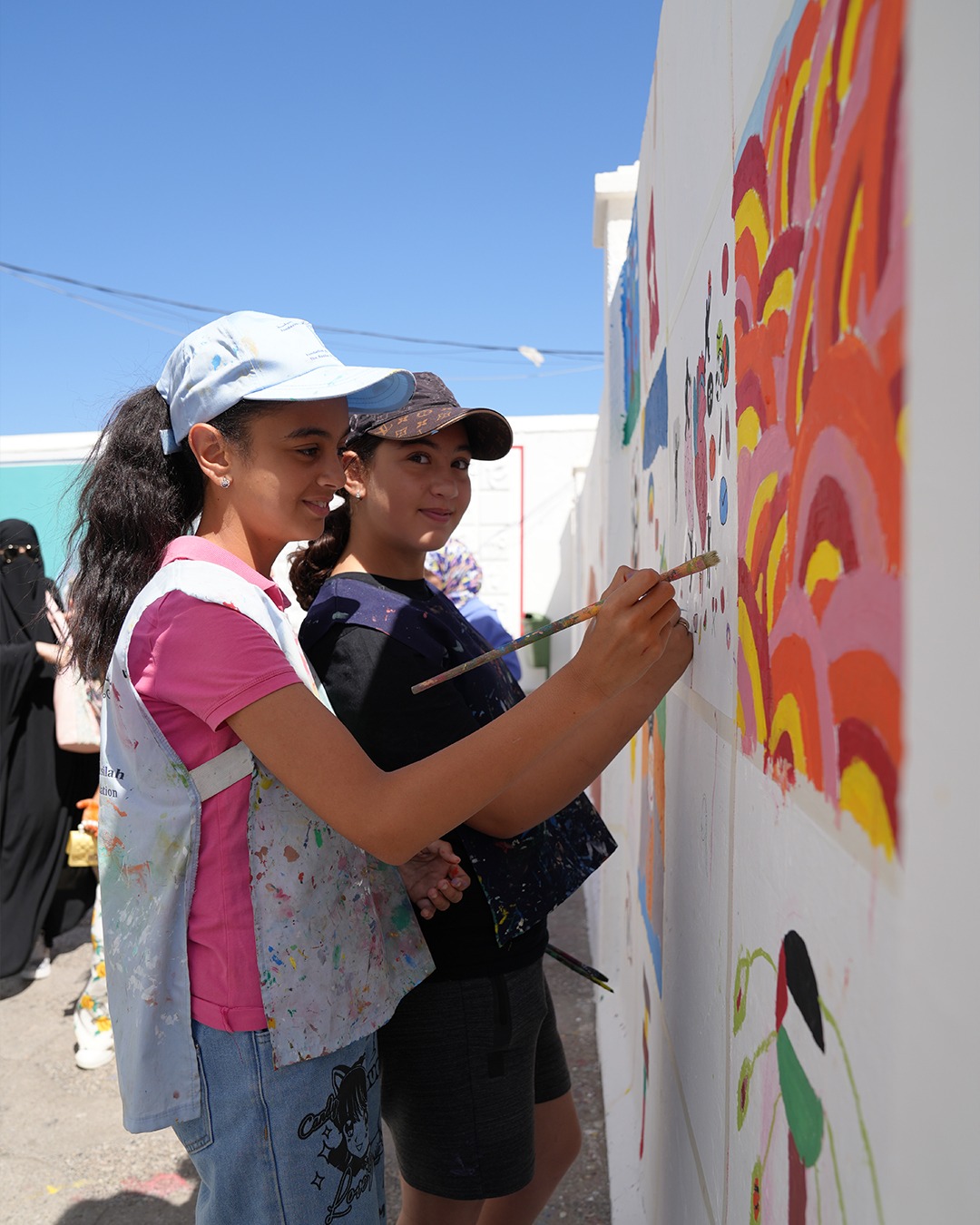 من جداريات موسم أصيلة الـ45.