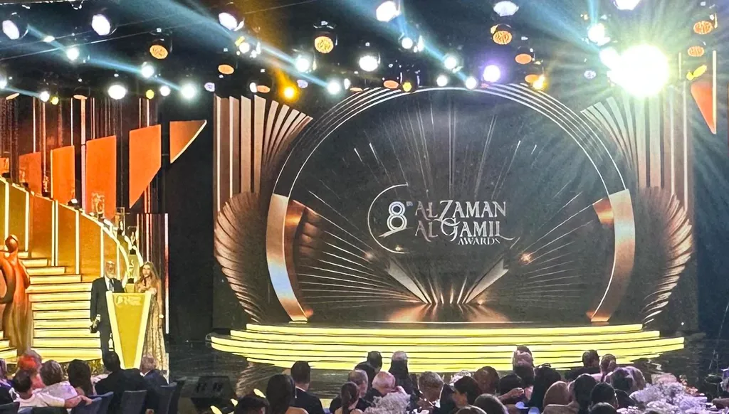 جيزيل نصر بكلمة مؤثرة في مهرجان "الزمن الجميل" (فيديو)